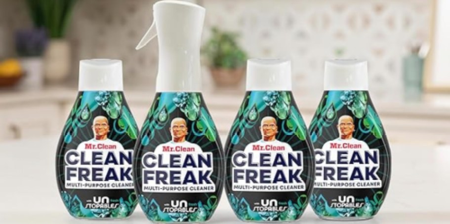 Mr. Clean Clean Freak Starter Kit w/ 3 Refills Only $13.87 Shipped on Amazon