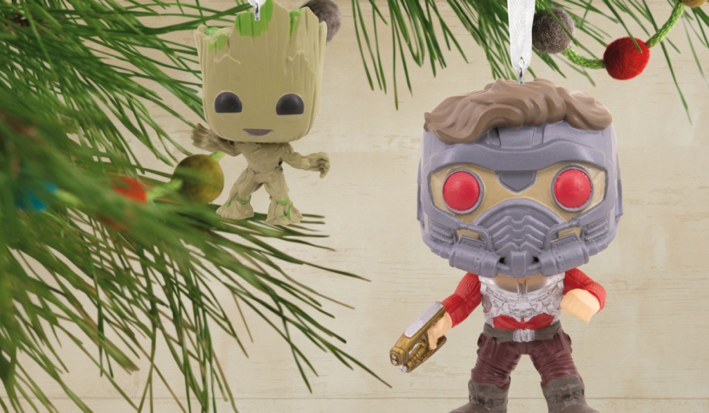 Hallmark Funko POP! Marvel Guardians of the Galaxy Star-Lord and Groot Ornament