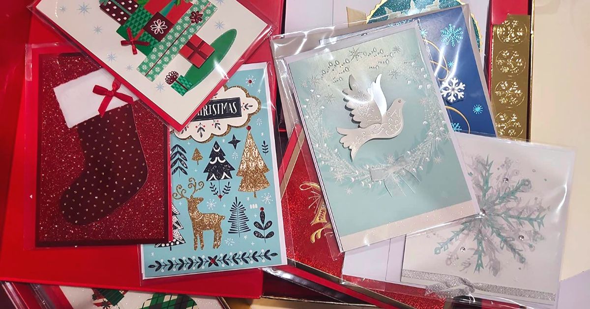 Hallmark boxed Christmas cards