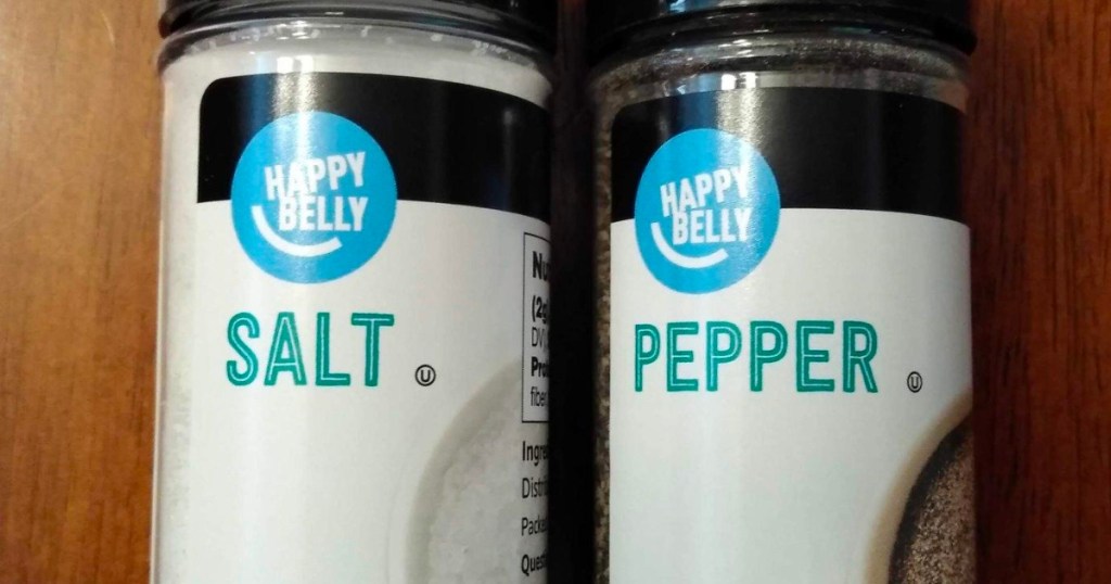 Happy Belly 4oz Salt and 1.25oz Pepper Set