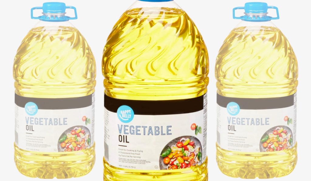 Happy Belly Vegetable Oil 1-Gallon Bottle