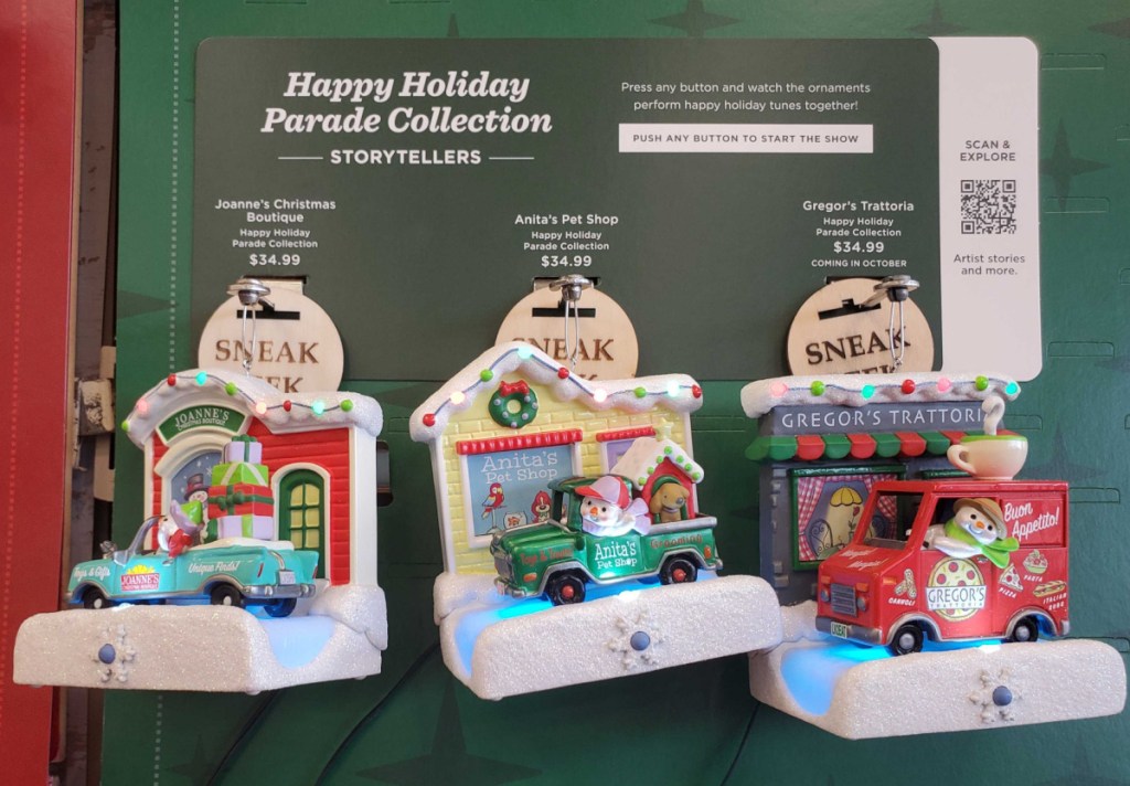 Holiday Parade Hallmark Keepsake Ornaments from the Happy Holiday Parade Collection 