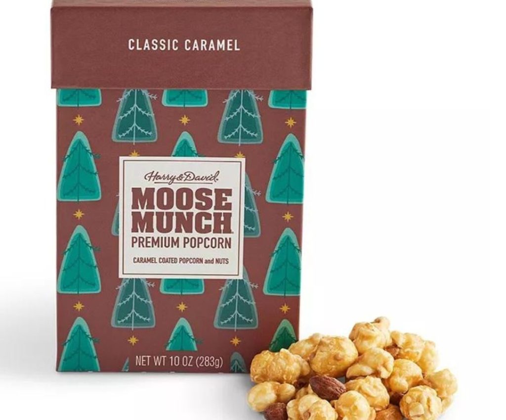 A box of Moose Munch