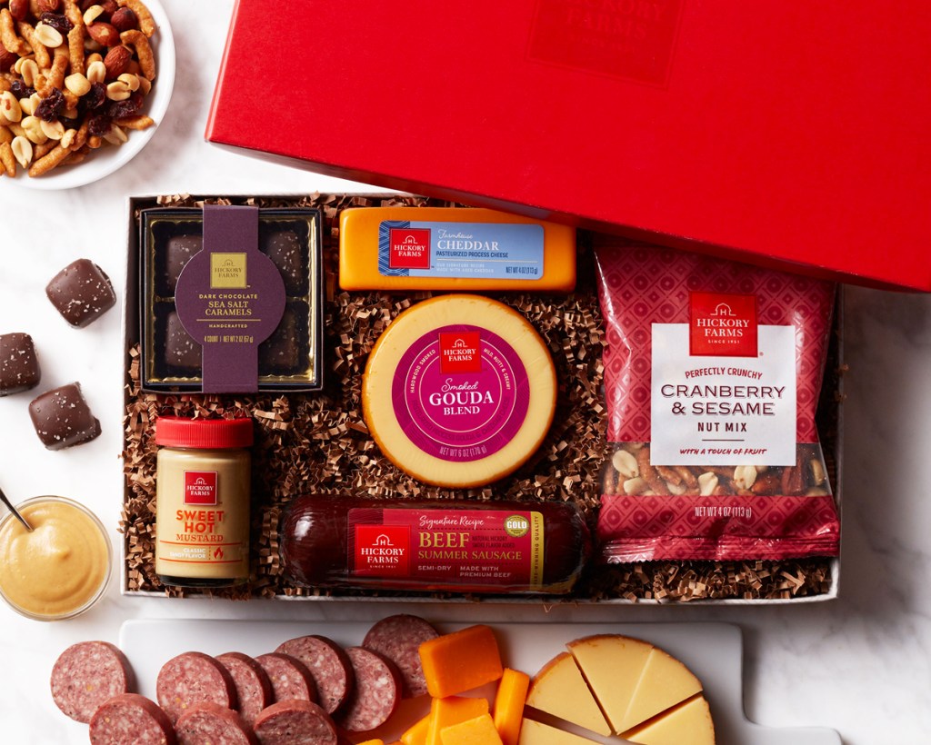 Savory Favorites Gift Box - meat and cheese gift baskets, One Basket -  Kroger