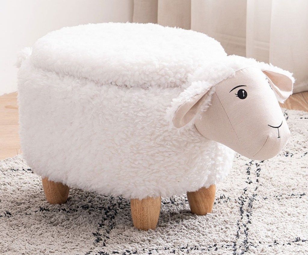 Animal Storage Ottomans Only 49.99 on Zulily (Regularly 100