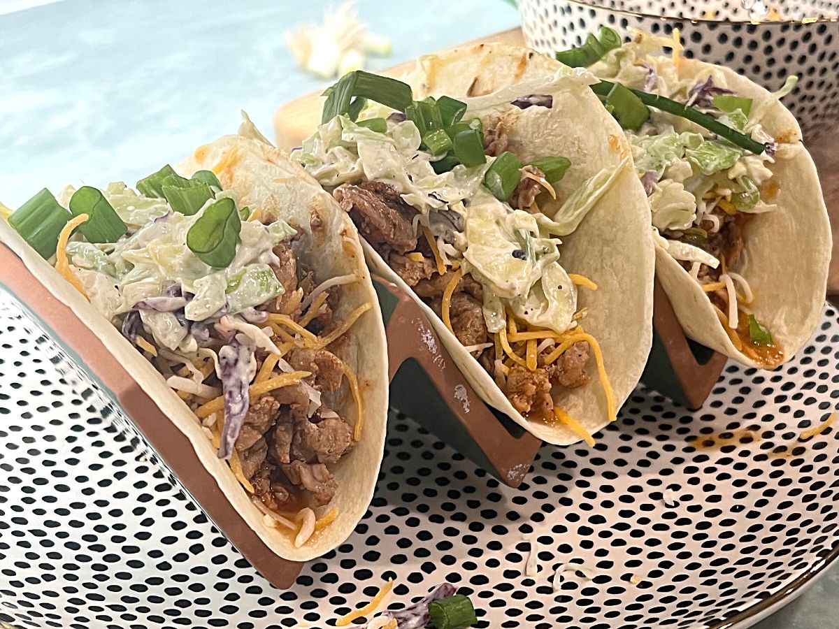 three tacos