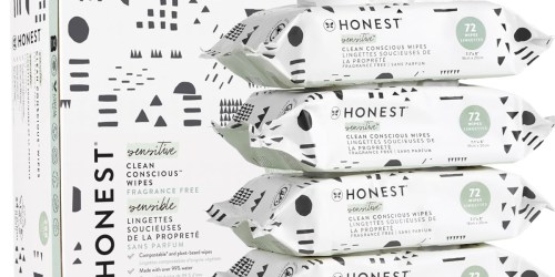 Honest Baby Wipes 288-Count Only $14.99 Shipped on Amazon