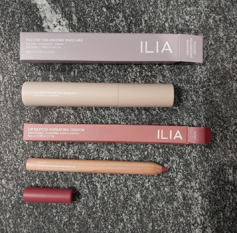 Ilia Cosmetics free products for review from the product testing site PINCHME