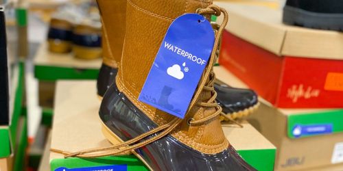Men’s Waterproof Duck Boots from $40 on Macys.com (Regularly $80)