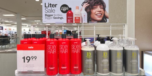 JCPenney Liter Sale | Sexy Hair, Paul Mitchell, CHI & More from $17.99 (Regularly $42)