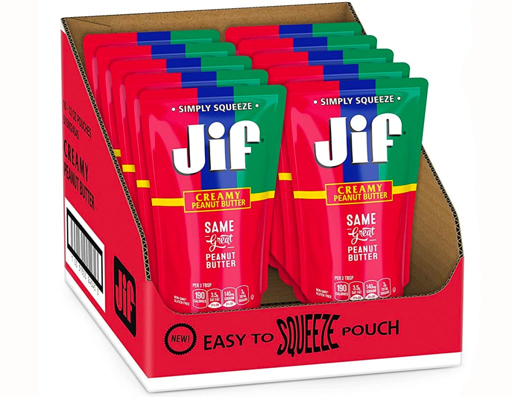 Jif Squeeze Pouches