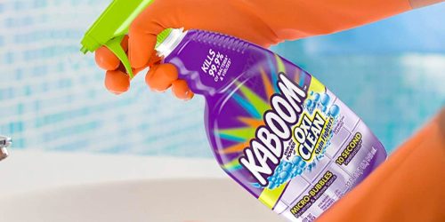 Kaboom Shower, Tub & Tile Cleaner Only $4 on Amazon