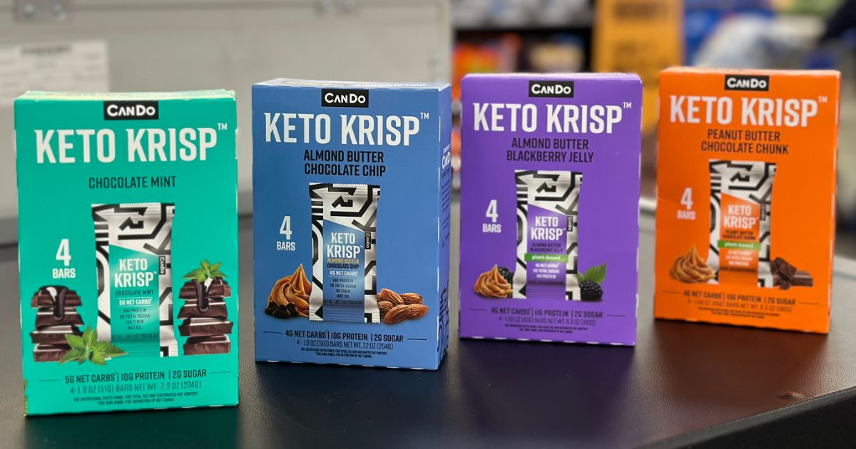 CanDo Keto Krisp 4Pack FREE After Cash Back at Walmart Hip2Save