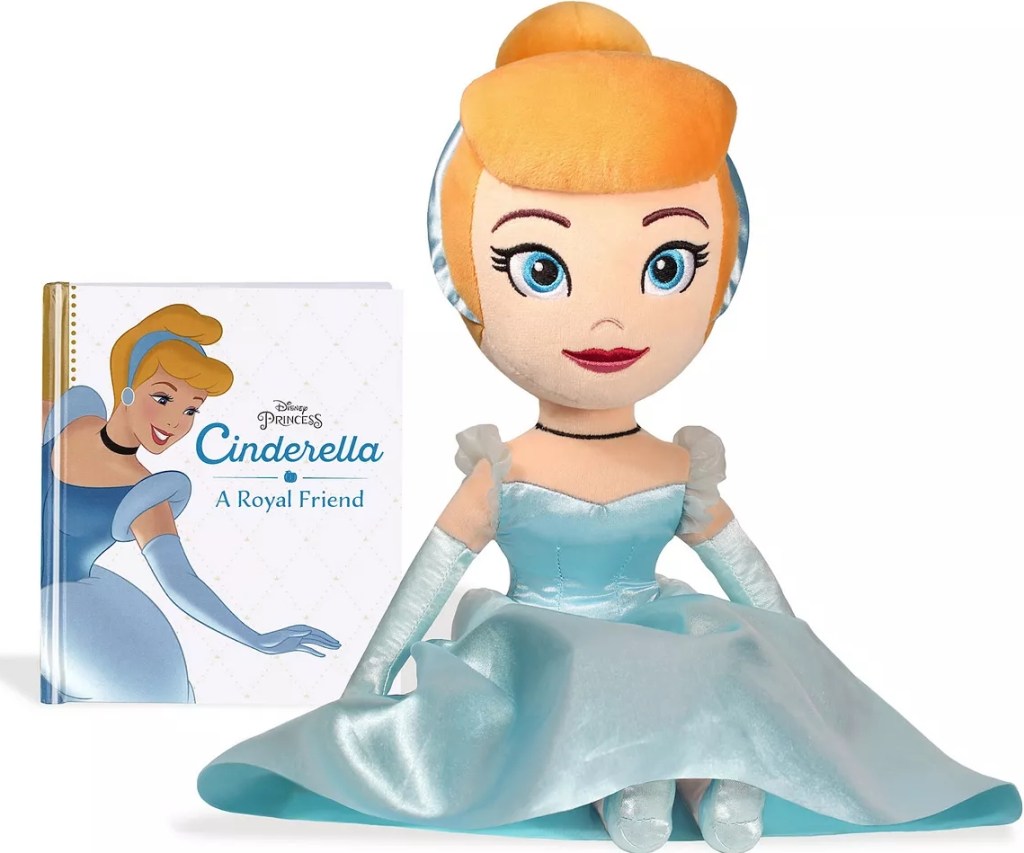 Cinderella book and plush toy