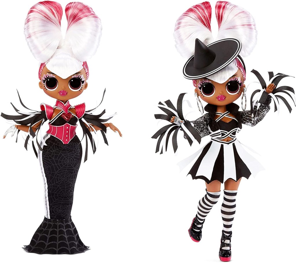 two outfits for LOL Surprise OMG Movie Magic Spirit Queen Fashion Doll