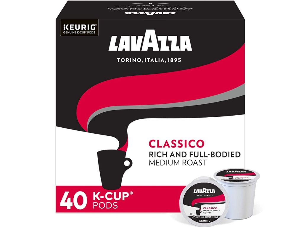 40 count box of Lavazza classico k cups