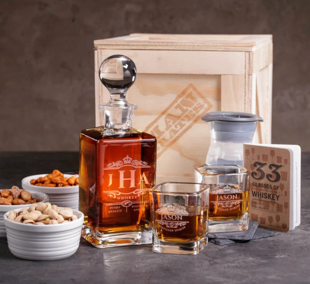 A great Valentine's Day Gift For Men is the Mancrave Whiskey Glass Gift for Men