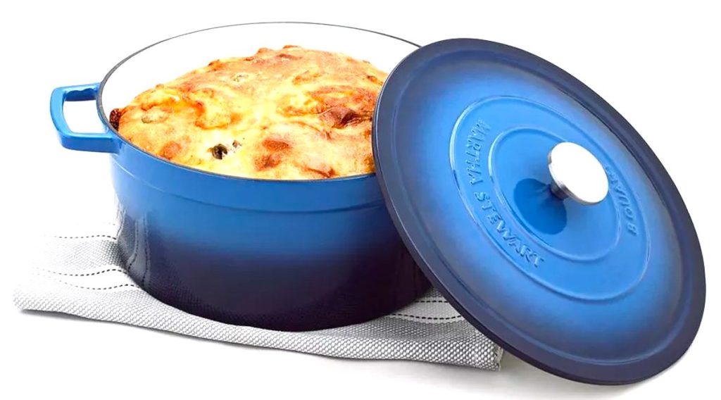 Martha Stewart Collection Enameled Cast Iron 2-Qt. Round Covered Dutch Oven  $29.99 (Reg.$99.99) at Macy's!