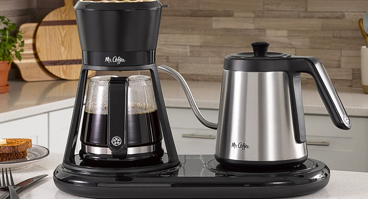 Mr. Coffee Pour Over Coffee Maker Only $52.99 Shipped on Amazon (Includes Easy Instructions)