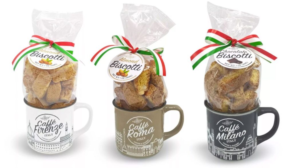 Biscotti and Ceramic Mug Gift Set