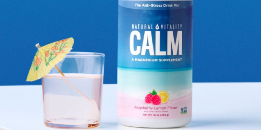 Natural Vitality Calm Drink Mix Only $14 Shipped for Amazon Prime Members