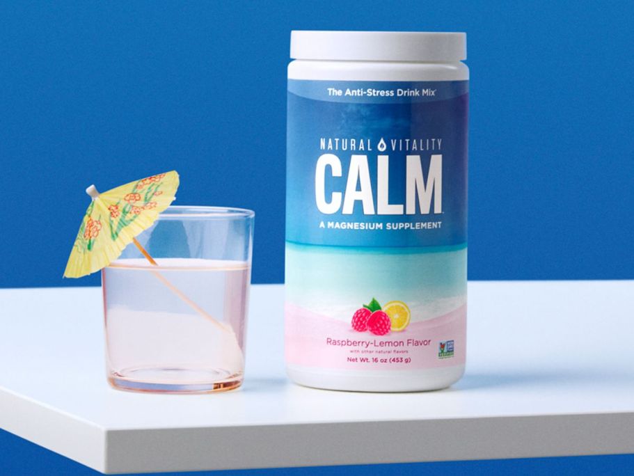 Natural Vitality Calm Drink Mix Only $14 Shipped for Amazon Prime Members