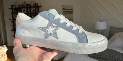 Women’s Star Sneakers Now Only $17 on Walmart.com | $60 LESS Than the Designer Option!
