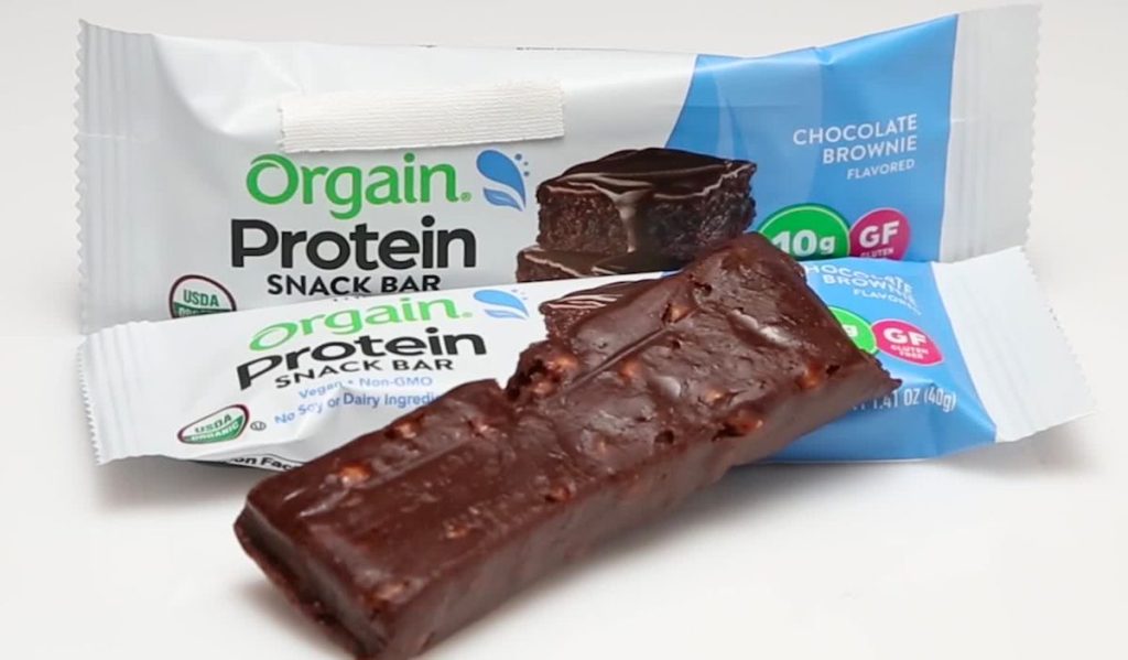 Orgain Chocolate Brownie Protein Bar 12-Pack