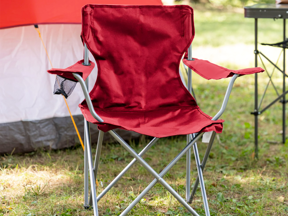 Ozark Trail Camp Chair w/ Cupholders from $7.88 on Walmart.com