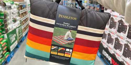 Pendleton Outdoor Blankets are Back at Costco – AND ONLY $26.99 (Packable & Easy to Clean)