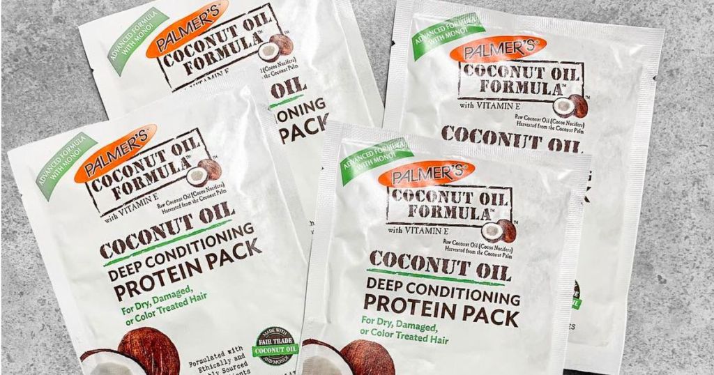 Palmers coconut deep conditioning protein packs