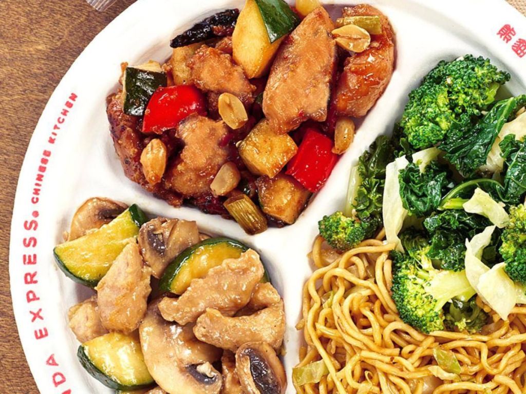 Panda Express Bigger Plate