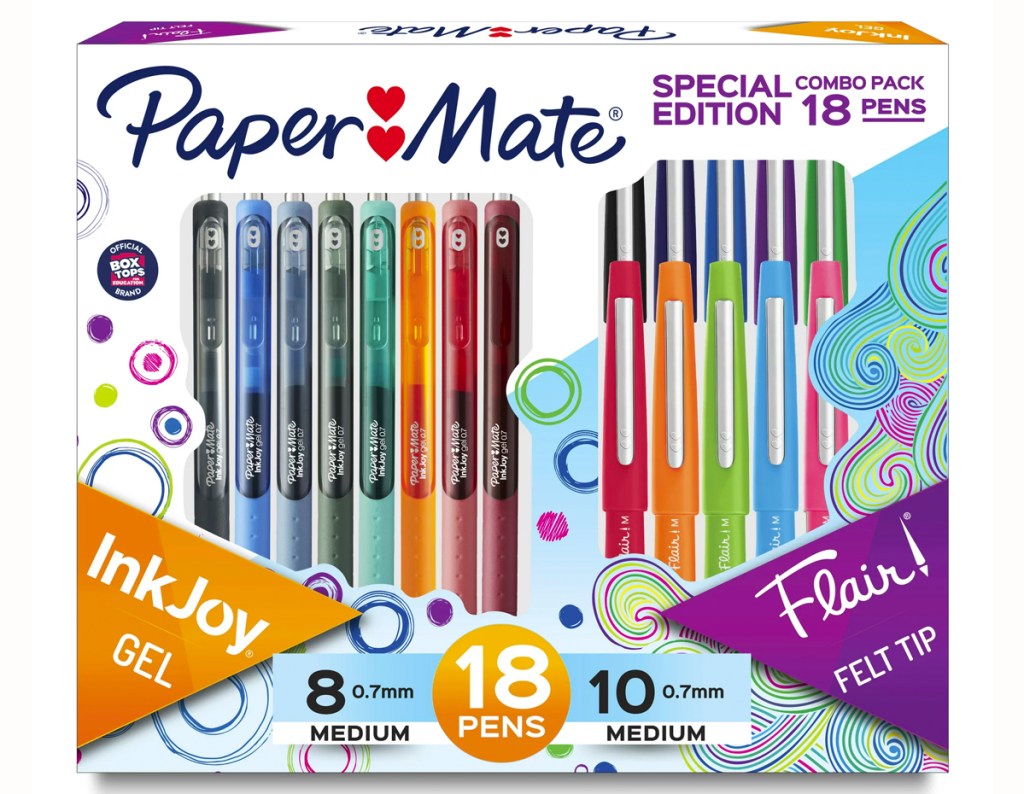 Paper Mate Flair : Ink Joy Gel Retractable Pens