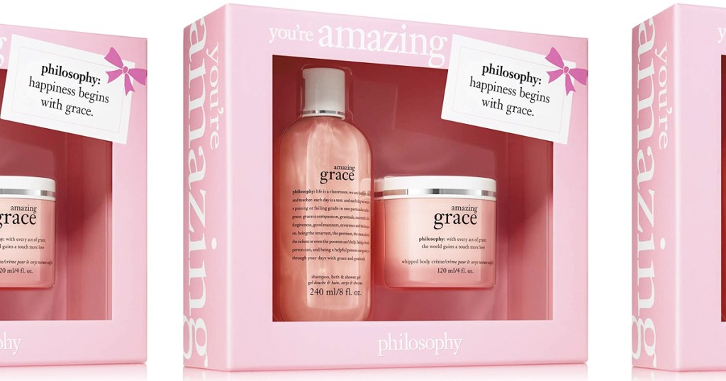 pink philosophy gift set