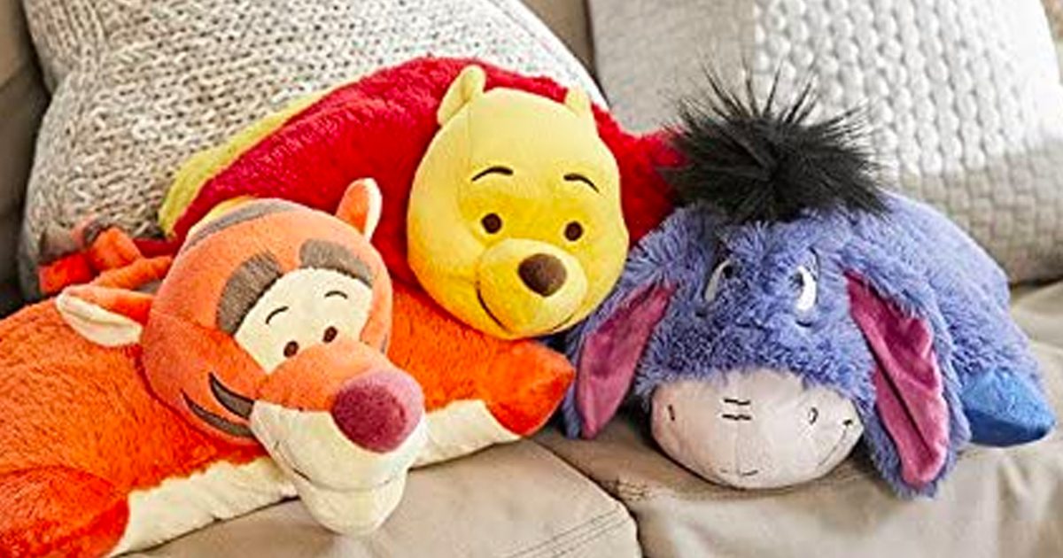 Disney Pillow Pets Sale from 21.99 on Amazon Winnie the Pooh, Mickey