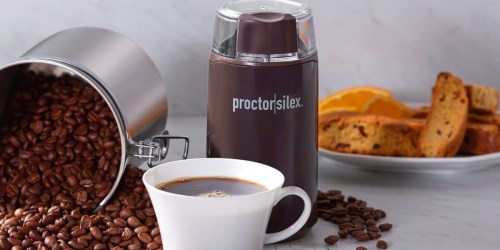 Proctor-Silex Coffee Grinder Only $9.99 on Amazon (Regularly $17)