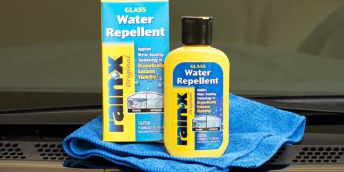 Rain-X Glass Treatment Only $3 on Amazon (Works for Cars, Shower Doors, Home Windows & More!)