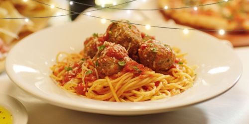 Macaroni Grill Coupon | Buy One Ricotta Meatballs & Spaghetti Entrée, Get One FREE!