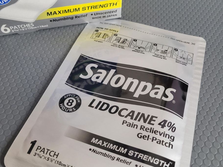 Free Salonpas Pain Relief Patch Sample
