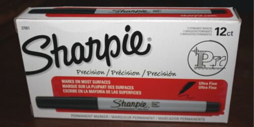 Sharpie Precision Tip Markers 12-Count Only $7 Shipped on Amazon (Regularly $22) + More