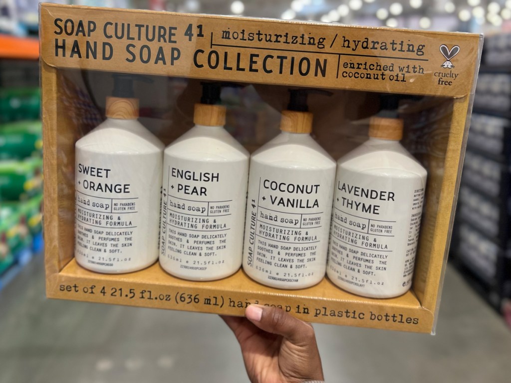 Soap Culture 41 Hand Soap 4Pack Only 11.99 at Costco (Just 3 Per