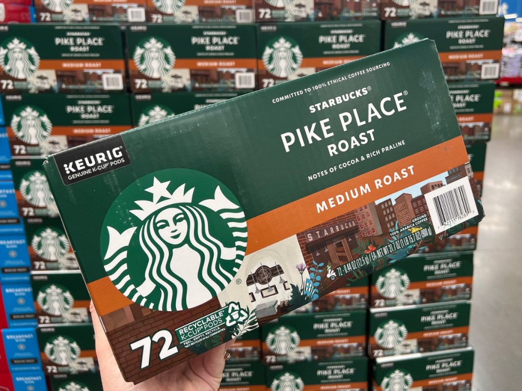 Starbucks K-Cups Pike Place Roast 72-Count Box