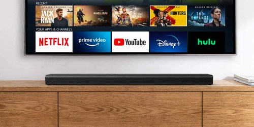 TCL Sound Bar w/ Built-In Fire TV Just $69.99 Shipped (Regularly $200)