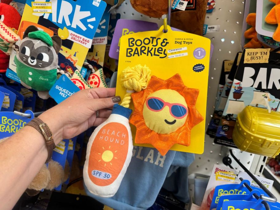 Target Boots & Barkley Clearance Toys