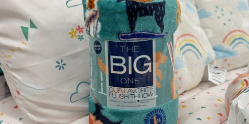 Kohl’s Big One Throw Blankets from $5.73 | Includes Kids & Disney Styles