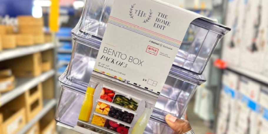 The Home Edit Bento Box Food Storage 3-Pack Just $9.83 on Walmart.com (Reg. $20)