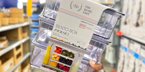 *HOT* The Home Edit Bento Box 3-Pack Only $11.98 at Walmart (In-Store & Online) + More Deals