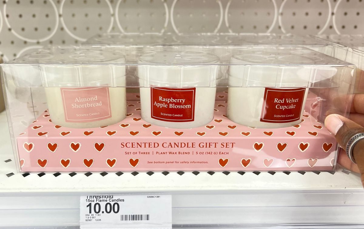 Threshold Valentine's Day Candles