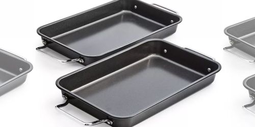 80% Off Tools of the Trade Cookware on Macy’s | Roasting Pans 2-Pack Only $5.96 (Reg. $30)
