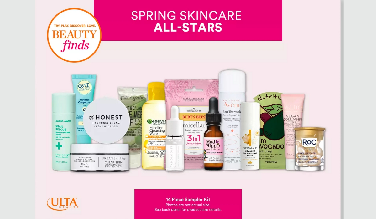 New ULTA Gift Set Only $17.49 (Includes 14 Skincare Deluxe Samples)